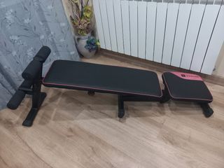 BANCO DE MUSCULACION DECLINABLE, INCLINABLE 