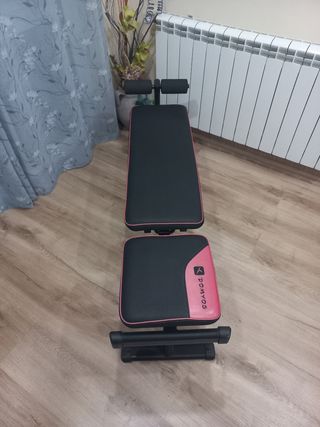 BANCO DE MUSCULACION DECLINABLE, INCLINABLE 