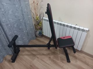 BANCO DE MUSCULACION DECLINABLE, INCLINABLE 