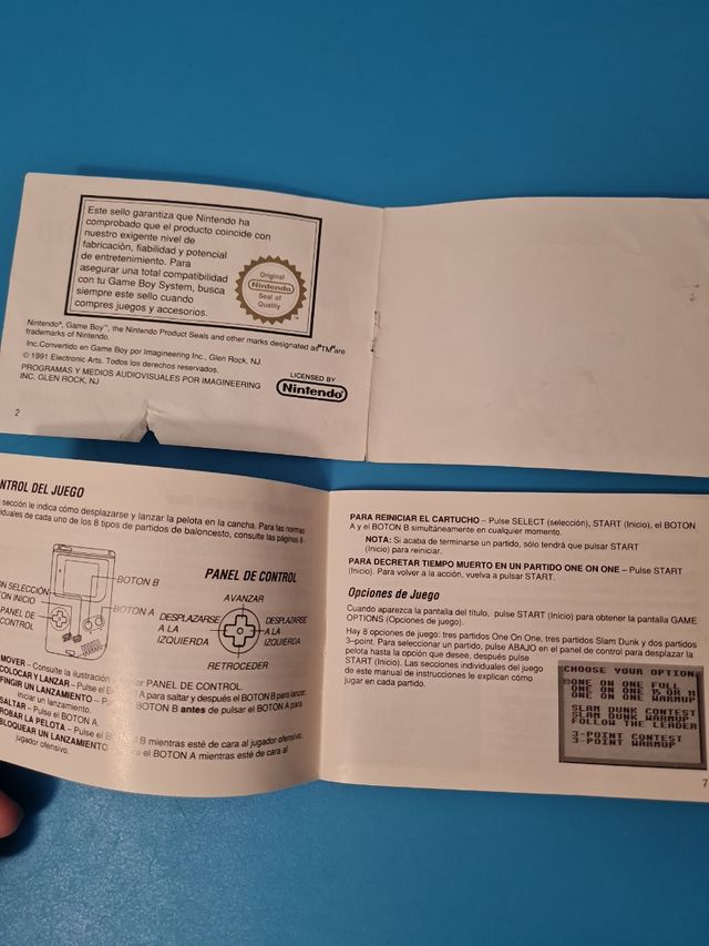 Jordan vs. Bird: One on One - Game Boy