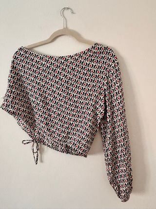 Blusa juvenil estampada