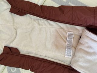 Saco cálido para cochecito marrón