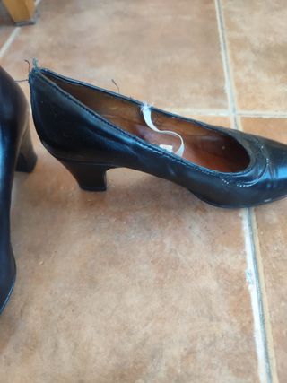 Zapatos de baile flamenco negros