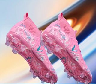 Botas de fútbol rosas nuevas 42

