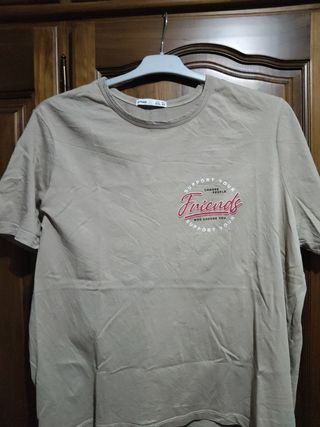 Camiseta beige