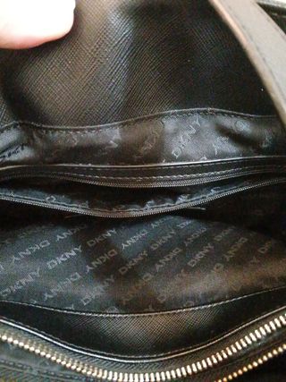 Borsa  vintage con foulard
Dkny