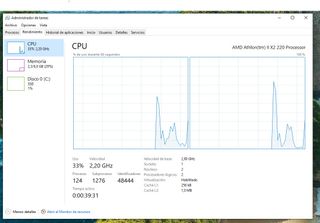 Ordenador HP AMD Athlon II X2 8GB RAM 240GB SSD