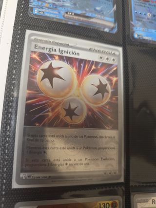 Energía Ignición Pokémon Carta Especial