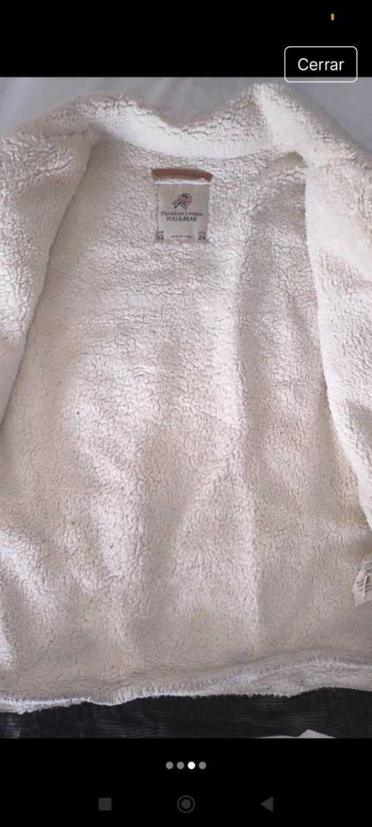 Chaqueta vaquera mujer con forro interior borregui