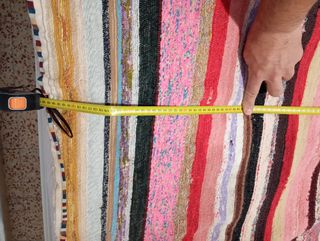 Manta antigua trapera multicolor