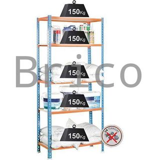 Estantería Metálica 1800x900x400 mm - 750 Kg