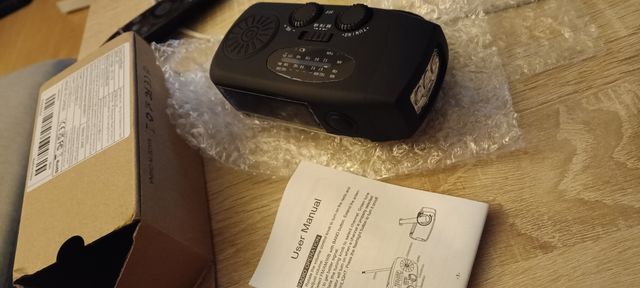 Radio emergencias NUEVA (luz, p.solar,manivela)