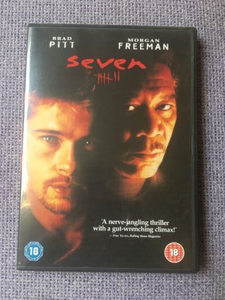 DVD Seven (Inglés) Brad Pitt Morgan Freeman
