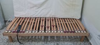 Cama articulada con colchón