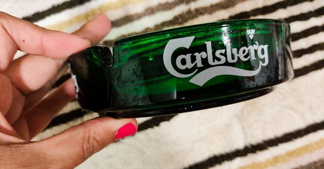 POSACENERE Carlsberg Verde