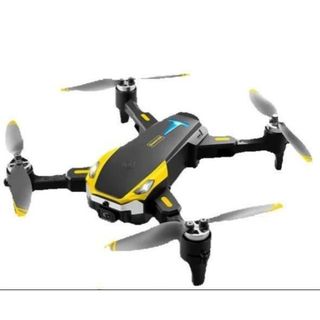 Dron S25 con cámara 4K HD, amarillo y negro, cuadricóptero teledirigido inteligente sin escobillas, flujo óptico, WIFI, Control remoto aéreo ENVIO 24H , NUEVO
