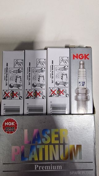 Bujías NGK Laser Platinum PFR7S8EG (1675) – NUEVAS
