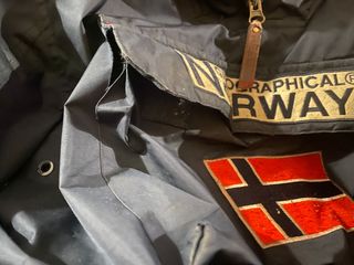 Abrigo Geographical Norway Azul