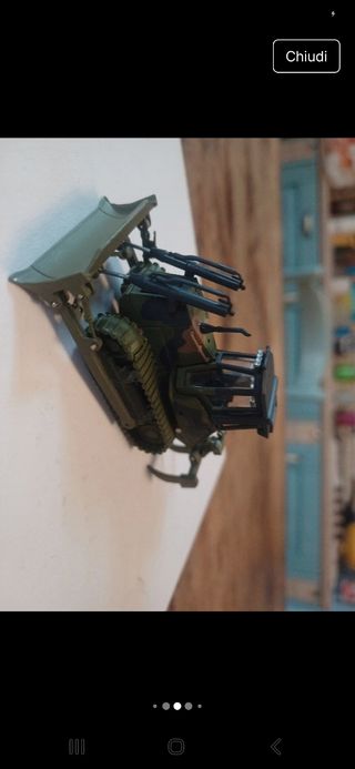 Modellismo Bulldozer Verde