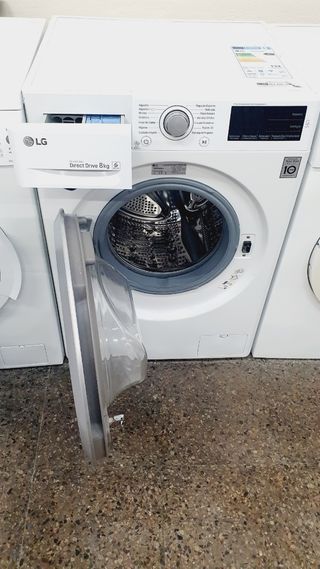 Lavadora LG Direct Drive 8kg 1400 rpm clase A+++