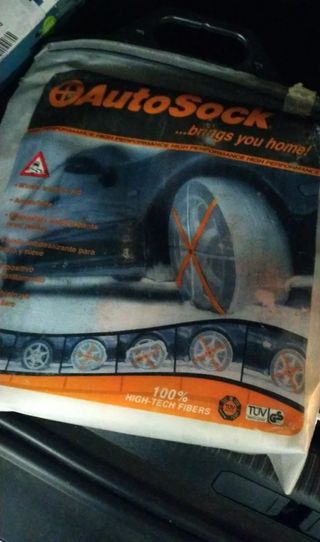 AUTOSOCK.Cadenas Nieve Tela. Ruedas