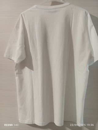 T-shirt Plein Sport bianca con stampa tigre