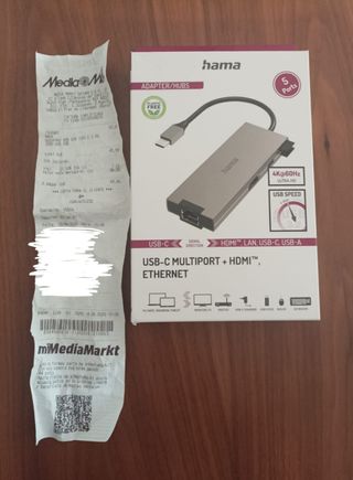 Hub multipuerto para ordenador