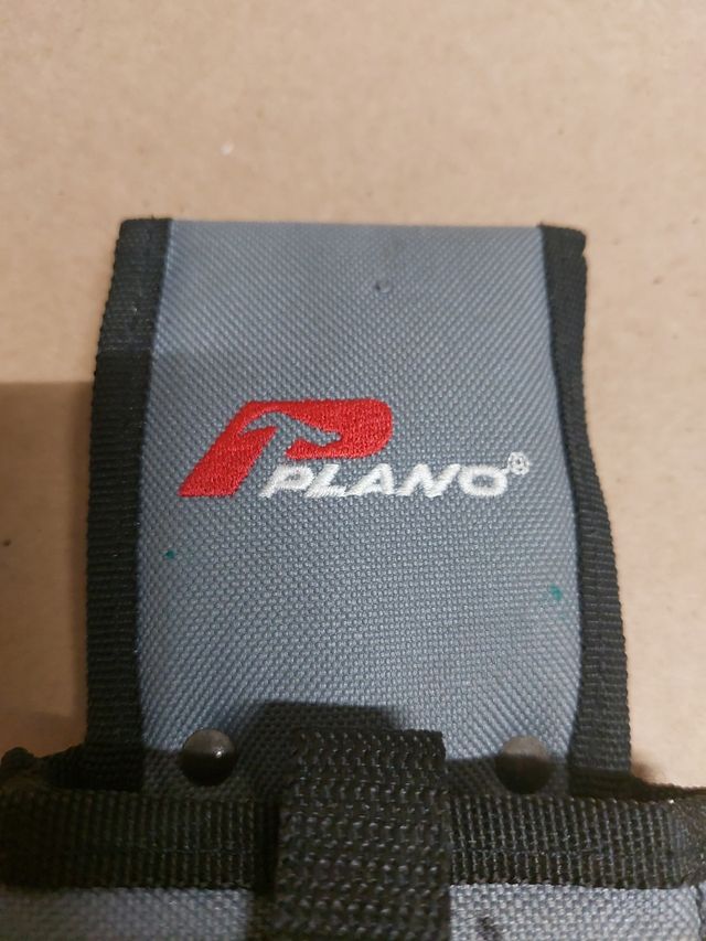 Borsetta porta cellulare Plano rossa e grigia