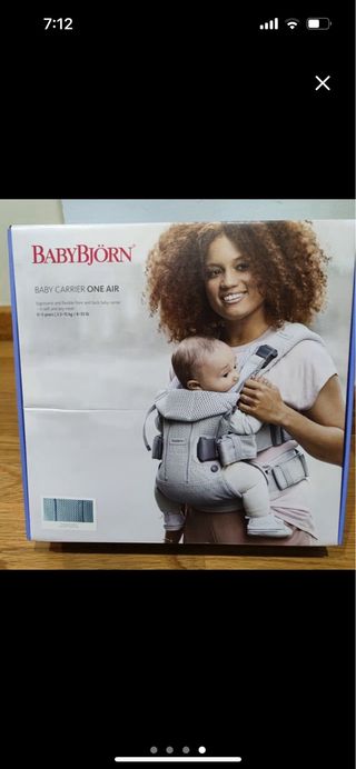 Mochila BabyBjörn Air Azul