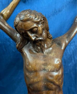 Lote deFiguras antiguas Cristo
Crucificado grande
