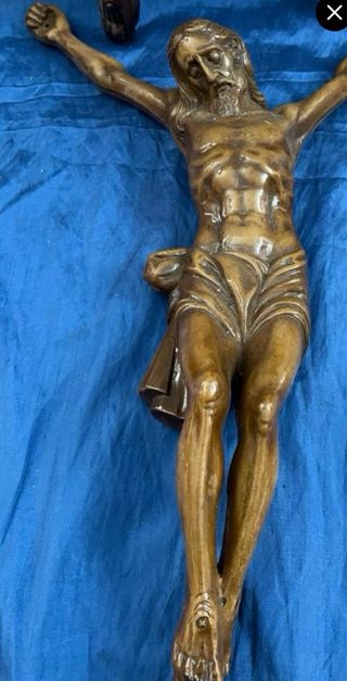 Lote deFiguras antiguas Cristo
Crucificado grande