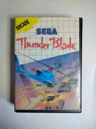 Caja SEGA Master System Thunder Blade