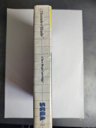 Caja SEGA Master System Thunder Blade