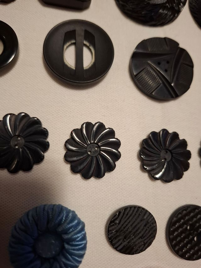 Lote de botones vintage