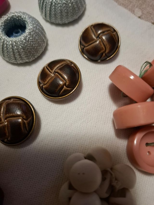 Lote de botones vintage