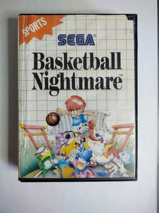 Caja SEGA Master System Basketball Nightmare