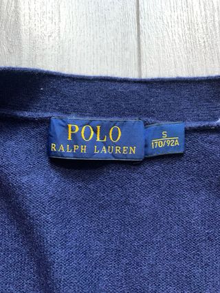 Chaqueta Cardigan Ralph Lauren Azul Marino