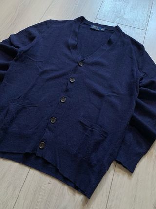 Chaqueta Cardigan Ralph Lauren Azul Marino