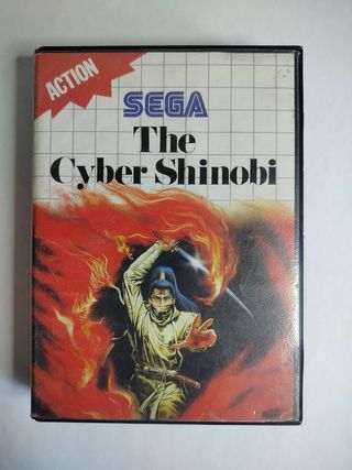 Caja SEGA Master System The Cyber Shinobi