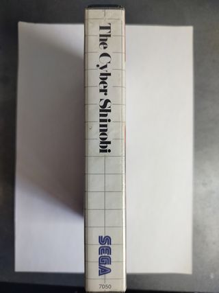Caja SEGA Master System The Cyber Shinobi