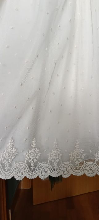 Vestido Comunión Blanco Roto 2025
