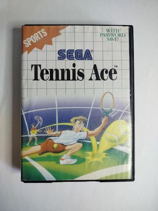 Caja SEGA Master System Tennis Ace