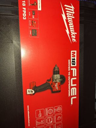 Taladro Percutor Milwaukee M18 FPD3 158Nm