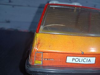 Coche Lata Ford Fiesta Policia Obertoys 212 Spain