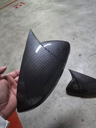 Carcasas de retrovisores  Carbono Golf MK7