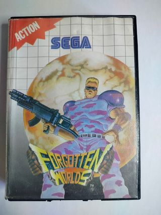 Caja SEGA Master System - Forgotten Worlds
