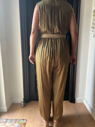 Mono elegante Zara verde oliva 