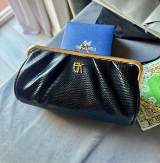Bolso de mano ceremonia negro