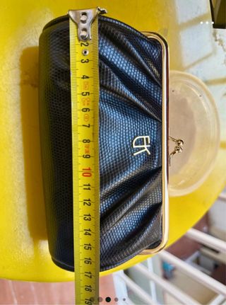 Bolso de mano ceremonia negro
