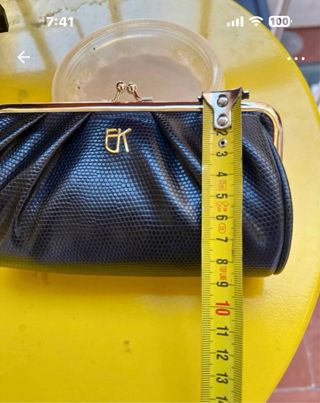 Bolso de mano ceremonia negro
